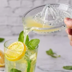 Glass Manual Juicer Citrus Fruit Juicer Kitchen Orange Lime Lemon Squeezer Fruit Press -Kitchen Appliances Store 60699475 4