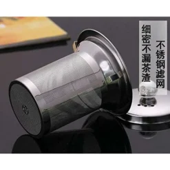 Glass Teapot With Brewing Teapot 500ml/17oz The Teapot Stove Is Safe And Heat-Resistant Blooming And Loose Leaf Teapot Set. -Kitchen Appliances Store 60699641 4