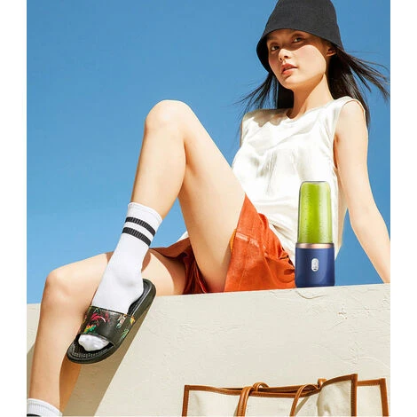 MUFF Juicer, Small Household Juice Cup, Multifunctional Juice Cup, Pink 5 MUFF Juicer, Small Household Juice Cup, Multifunctional Juice Cup, Pink - Image 5