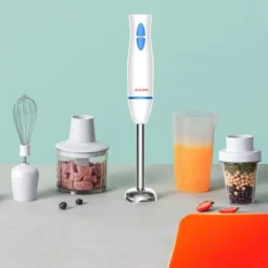 MUFF Multi-functional Hand-held Cooking Stick, Baby Food Supplement, Electric Stirring Stick, Cooking Machine Juicer Set(host+cooking Cup) -Kitchen Appliances Store 64574502 3