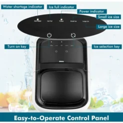 15KG/ 24H Countertop Ice Maker Portable Ice Maker Machine W/ Ice Scoop -Kitchen Appliances Store 65807689 3