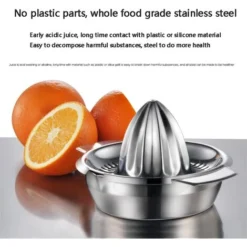 Juice Machine,Stainless Steel Manual Juicer Juicer Lemon Squeezer 280ML -Kitchen Appliances Store 65910707 4