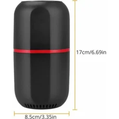 150W Electric Coffee Grinder, Bean Grinder, 120g Capacity, With Cleaning Brush, 2-in-1 Teaspoon And Tamper (Black) -Kitchen Appliances Store 67260064 5