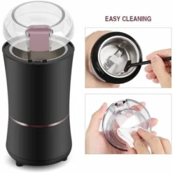 Electric Coffee Grinder, 150W Electric Coffee Grinder Frijol Grinder Spice Nothing Grinder With Stainless Steel Blade 7 Electric Coffee Grinder, 150W Electric Coffee Grinder Frijol Grinder Spice Nothing Grinder With Stainless Steel Blade -Kitchen Appliances Store 67263294 3