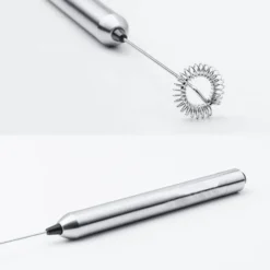 Handheld Electric Frothing Whisk. Milk, Coffee Or Tea Frother. Requires Two AAA Batteries. (not Included) 7 Handheld Electric Frothing Whisk. Milk, Coffee Or Tea Frother. Requires Two AAA Batteries. (not Included) -Kitchen Appliances Store 67263334 3