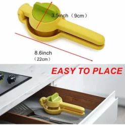 Lime Juicer, Manual Citrus Juicer, Easy Extract Manual Citrus Juicer -Kitchen Appliances Store 67644100 5