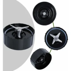 Replacement Part Compatible With Magic Bullet Mini Blender,Spare Cross Blade Compatible With Magic Bullet Mini Juicer, Mixer And Food Processor -Kitchen Appliances Store 68106141 3