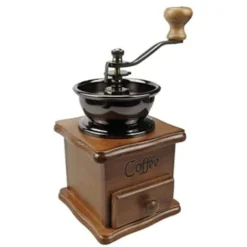 Vintage Manual Coffee Grinder Ceramic Conical Burr Portable Hand Crank Coffee Machine -Kitchen Appliances Store 68106168 3