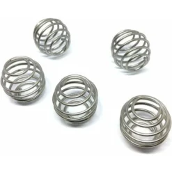 5 Pack Formula Mixers,Milkshake Protein Shaker Ball For Small Bottle,Food Grade Stainless Steel Wire Mixer Mixing Ball For Small Shaker,Drinking Bottle Cup -Kitchen Appliances Store 68106428 3