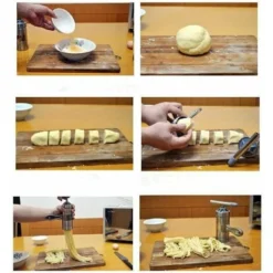 Pasta Machine Professional Stainless Steel Pasta Maker, Vegetable Fruit Juicer Pressing Pasta Rice Machine -Kitchen Appliances Store 68106753 5