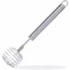 Stainless Steel Manual Egg Whisk, Hand Egg Mixer Eggbeater Blender Stirring Beater Cream Frother Flour Stirrer, For Family Restaurant Kitchen,9.05 In