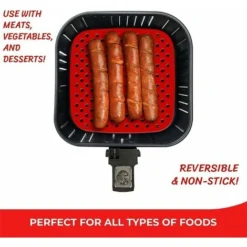 Pieces Reusable Air Fryer, Non-Stick Air Fryer Mats, Air Fryer Pad, Air Fryer Accessories, Air Fryer Mat, For Air Fryer, Steamer Basket 9 Pieces Reusable Air Fryer, Non-Stick Air Fryer Mats, Air Fryer Pad, Air Fryer Accessories, Air Fryer Mat, For Air Fryer, Steamer Basket -Kitchen Appliances Store 68262141 5