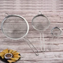 RHAFAYRE Tea Strainer, Tea Coffee Strainer S3 Small Stainless Steel Filter Liquid, Tea Strainer, Coffee Filter, Tea Filter, Reusable Tea Filter -Kitchen Appliances Store 69287378 3