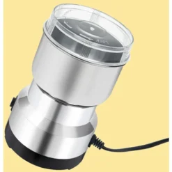 Multipurpose Electric Coffee Bean Grinding Tool Stainless Steel Milling Machine For Seeds Spices Herbs Nuts,EU Plug - EU Plug -Kitchen Appliances Store 69293016 4