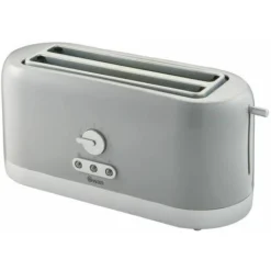Swan 4 Slice LongSlot Grey Toaster