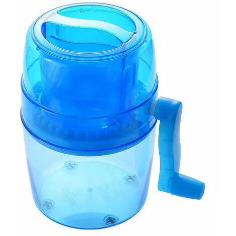 MUFF Ice Shaver, Shaved Ice Machine, Hand Crank Operated Ice Breaker Ice Crusher Maker Snow Cone Machine With Stainless Steel Blades For Fast Crushing, Fun And Easy Iced Treat 4 MUFF Ice Shaver, Shaved Ice Machine, Hand Crank Operated Ice Breaker Ice Crusher Maker Snow Cone Machine With Stainless Steel Blades For Fast Crushing, Fun And Easy Iced Treat - Image 4