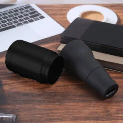 Vacuum Insulated Walled Stainless Steel 3-in-1 Beer / Soda Bottle And Can Cooler With Beer Opener BLACK -Kitchen Appliances Store 71284699 3