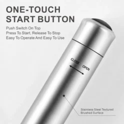 Mini Stainless Steel Milk Frother - Cordless Lightweight Outdoor Coffee Frother Can Be Used For Coffee, Milk, Eggs And Beverages (Stainless Steel) 7 Mini Stainless Steel Milk Frother - Cordless Lightweight Outdoor Coffee Frother Can Be Used For Coffee, Milk, Eggs And Beverages (Stainless Steel) -Kitchen Appliances Store 71285766 3