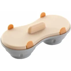 Microwave Egg Poacher - Egg Boiler - Kitchen Utensil - Steamed - Cooking Utensil(Orange)