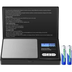 Precision Scale, 500g/0.01g, Kitchen Scale, Portable Digital Pocket Scale With LCD Display And Tare Function, Jewelry Scale, For Jewelry, Coffee, Etc. (Batteries Included)