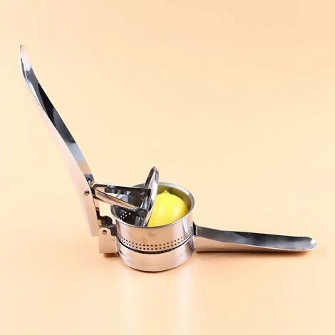 Stainless Steel Manual Squeezer Juicer Fruit Lemon Citrus Orange Puree Extractor With Soccer Filter DIY Anti-Corrosion Juice Maker 2 Stainless Steel Manual Squeezer Juicer Fruit Lemon Citrus Orange Puree Extractor With Soccer Filter DIY Anti-Corrosion Juice Maker - Image 2
