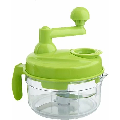 Kitchen Hand Crank Food Processor/Manual Meat Chopper/Vegetable Cutter And Chopper/Fruit Blender With Egg Separator Rotary Onion Chopper 1 Kitchen Hand Crank Food Processor/Manual Meat Chopper/Vegetable Cutter And Chopper/Fruit Blender With Egg Separator Rotary Onion Chopper