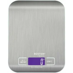 Digital Kitchen Scale For Fruit And Food. Jewelry Scales, High-precision LCD Display, Waterproof Stainless Steel, Tare Function, Batteries Included Capacity 5 Kg / 11 Lbs Model HK105