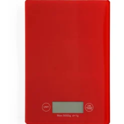 Electronic Kitchen Scales 5kg/1g Tare Function Liquid Conversion LCD Display Raspberry