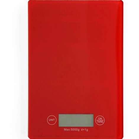 Electronic Kitchen Scales 5kg/1g Tare Function Liquid Conversion LCD Display Raspberry 1 Electronic Kitchen Scales 5kg/1g Tare Function Liquid Conversion LCD Display Raspberry