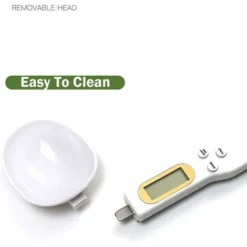 Spoon Scales Measuring Spoons Portable Electronic Scales Kitchen Scales LCD Display Mini Digital Scales 500g/0.1g Kitchen Essentials (White) -Kitchen Appliances Store 72506144 5