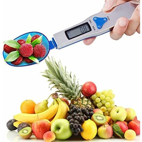 Digital Scoop Scale 500g/0.1g - Stainless Steel Food Measuring Scale Small Baking Scale With LCD Display 3 Digital Scoop Scale 500g/0.1g - Stainless Steel Food Measuring Scale Small Baking Scale With LCD Display - Image 3