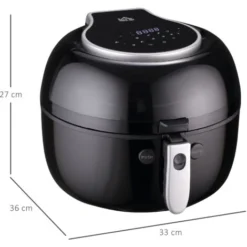 HOMCOM 7L Digital Air Fryer W/ Dehydrate 7 Presets, Rapid Air Circulation 1500W -Kitchen Appliances Store 73336551 5