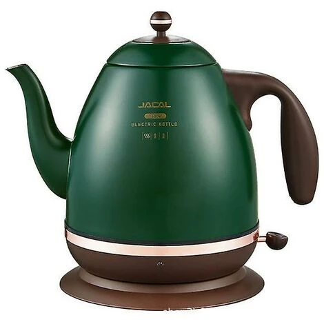 Retro Electric Kettle 304 Stainless Steel Household Appliances 1.5l Portable Travel Water Boiler 1500w European Style Coffee Pot Green 1 Retro Electric Kettle 304 Stainless Steel Household Appliances 1.5l Portable Travel Water Boiler 1500w European Style Coffee Pot Green