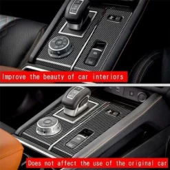 2pcs Car Carbon Fiber Shift Panel Control Panel Decal Interior Modification For 2022+ Rhd 9 2pcs Car Carbon Fiber Shift Panel Control Panel Decal Interior Modification For 2022+ Rhd -Kitchen Appliances Store 74692341 5