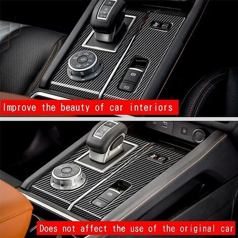 2pcs Car Carbon Fiber Shift Panel Control Panel Decal Interior Modification For 2022+ Rhd 5 2pcs Car Carbon Fiber Shift Panel Control Panel Decal Interior Modification For 2022+ Rhd - Image 5