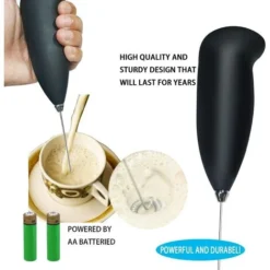 GDRHVFD Portable Latte Milk Frother - Bulletproof Coffee Mixer, Cappuccino, Smoothie, Matcha, Hot Chocolate, Electric Mixer For Christmas Gifts. 8 GDRHVFD Portable Latte Milk Frother - Bulletproof Coffee Mixer, Cappuccino, Smoothie, Matcha, Hot Chocolate, Electric Mixer For Christmas Gifts. -Kitchen Appliances Store 74949851 4
