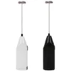 GDRHVFD Portable Battery Operated Milk Frothers - Electric Coffee Frother Whisk, Battery Powered Stirrer, Portable Milk Frother, Mini Blender For Bulletproof Coffee, Cappuccino, Latte, Frappe And Mat