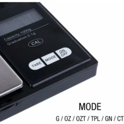 Digital Pocket Scale 1000g X 0.1g, Kitchen Scale, Jewelry Scales Mini Electronic Pocket Scale-Black 9 Digital Pocket Scale 1000g X 0.1g, Kitchen Scale, Jewelry Scales Mini Electronic Pocket Scale-Black -Kitchen Appliances Store 75325270 5