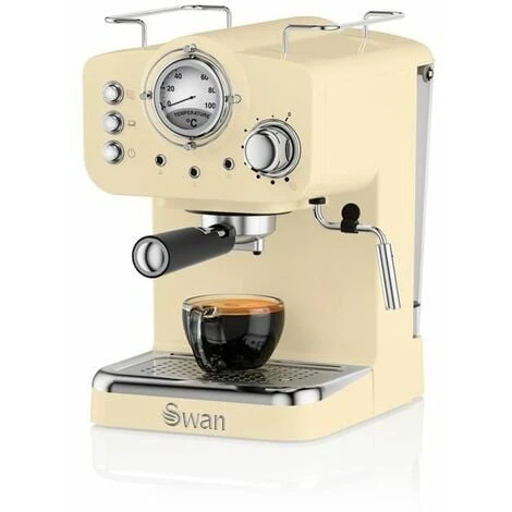 Swan Retro Pump Espresso Coffee Machine 2 Swan Retro Pump Espresso Coffee Machine - Image 2