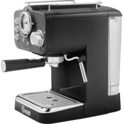Swan Espresso Coffee Machine, Retro Pump, Black, ESE Pods Or Ground - SK22110BN -Kitchen Appliances Store 77196602 5