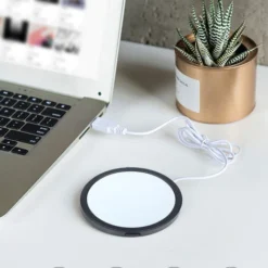 Coffee Mug Warmer For Desk Auto Shut Off USB, Electric Beverage Warmer For Coffee,Cocoa,Tea,Milk Black -Kitchen Appliances Store 77432074 5