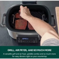 CHEFREE AFG01 - Air Fryers 6L&1650W - Indoor Grill Oven Combo - 8 In 1 Smart XL Electric Grill With Griddle -Kitchen Appliances Store 78319717 4