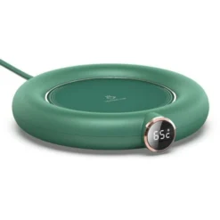 Coffee Mug Warmer&Cup Warmer For Office Desk Use, Electric Beverage Warmer, Coffee Warmer Plate For Cocoa Green