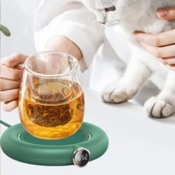 Coffee Mug Warmer&Cup Warmer For Office Desk Use, Electric Beverage Warmer, Coffee Warmer Plate For Cocoa Green -Kitchen Appliances Store 78326969 4