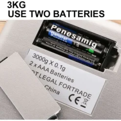 Gram Scale Small Digital Food Scale, Accurate Weighting,Multifunction Kitchen Scale For Jewelry/Baking/Soap 3KG/0.1g -Kitchen Appliances Store 78327039 3