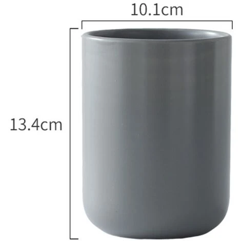 Kitchen Utensil Holder,Cooking Utensil Holder For Kitchen Counter, Cream White Ceramic Utensil Crock Grey Medium 2 Kitchen Utensil Holder,Cooking Utensil Holder For Kitchen Counter, Cream White Ceramic Utensil Crock Grey Medium - Image 2