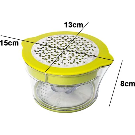 Lemon Manual Hand Squeezer With Built-in 16OZ Measuring Cup Grater,Multi-function Manual Juicer 2 Lemon Manual Hand Squeezer With Built-in 16OZ Measuring Cup Grater,Multi-function Manual Juicer - Image 2