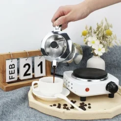 Express Aluminum Espresso - Covered 6 Cups 300 ML 7 Express Aluminum Espresso - Covered 6 Cups 300 ML -Kitchen Appliances Store 78700863 3