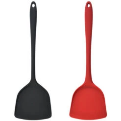 High Heat Resistant Silicone Spoon Spatula: U Key Flexible Seamless Rubber Spatula, Baking Cooking Silicone Dough Scraper For Nonstick Cookware Mixing Scraping