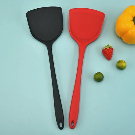 High Heat Resistant Silicone Spoon Spatula: U Key Flexible Seamless Rubber Spatula, Baking Cooking Silicone Dough Scraper For Nonstick Cookware Mixing Scraping 2 High Heat Resistant Silicone Spoon Spatula: U Key Flexible Seamless Rubber Spatula, Baking Cooking Silicone Dough Scraper For Nonstick Cookware Mixing Scraping - Image 2